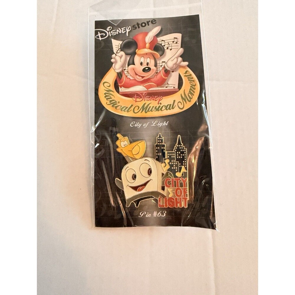 Disney Magical Musical Moments City of Light Brave Little Toaster Pin #63 HTF